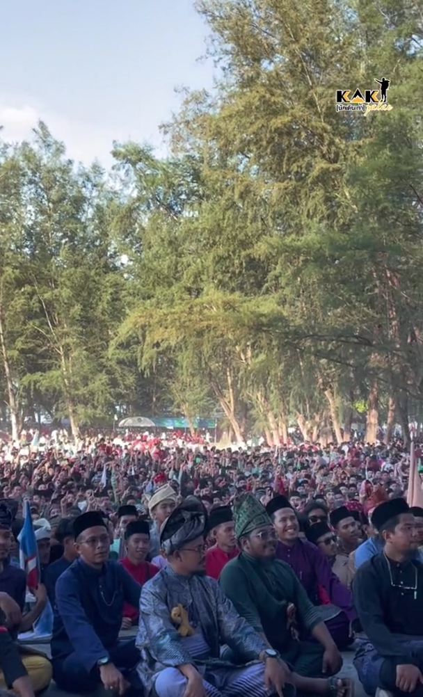 Lihat sahaja betapa ramai orang hadir tahun lepas pernah viral