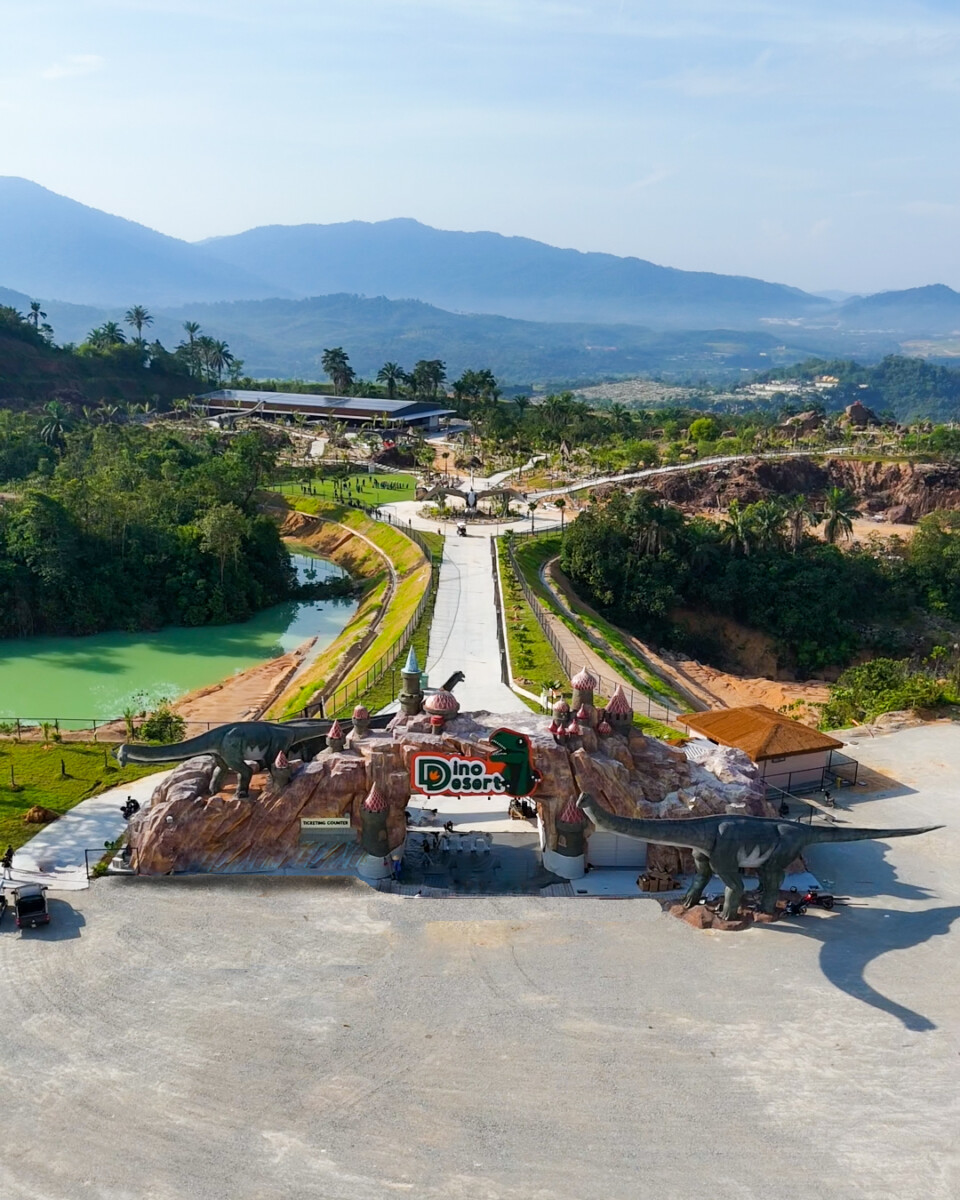 Wah sebijik macam dalam filem Jurassic Park!