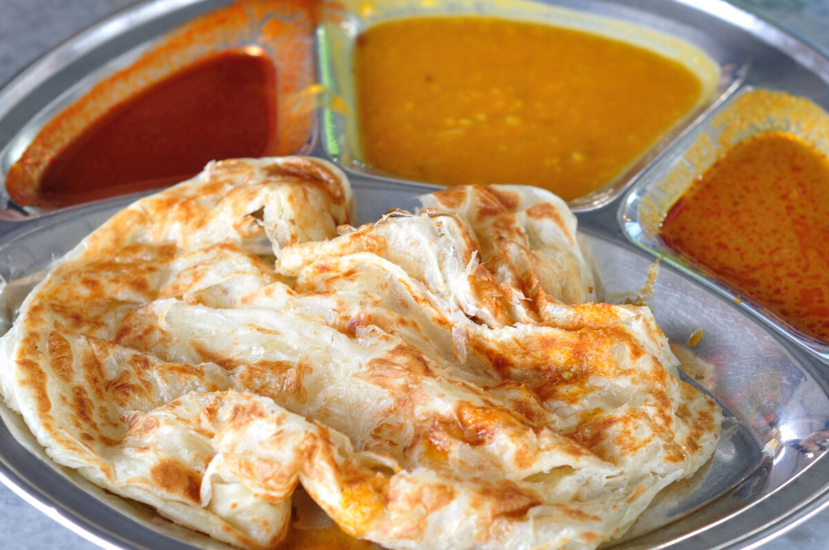Nak sesuatu yang ringan wajib pilih roti canai!