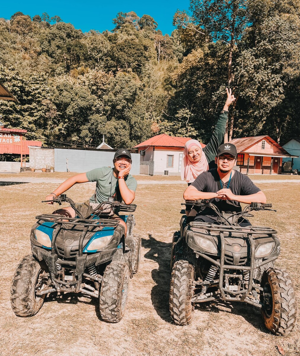 Takut bosan? Naik ATV jom buat aktiviti lasak