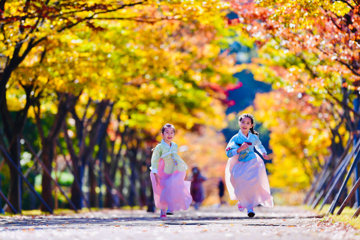 Dapat mempelajari sejarah Korea sambil memakai pakaian tradisional