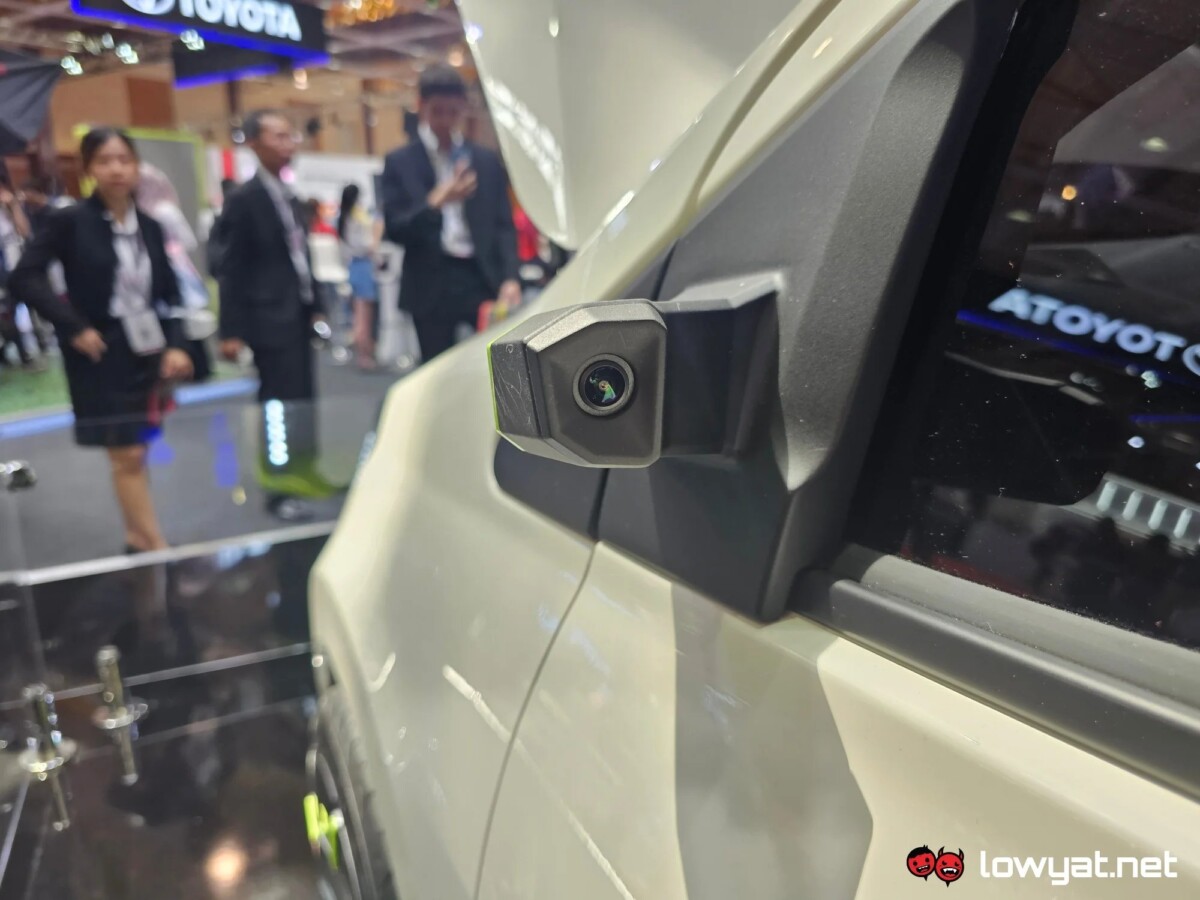 Tiada lagi cermin sisi, diganti dengan kamera