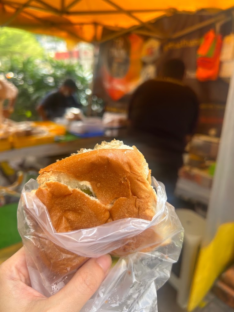 Ada enam pilihan topping untuk pilih