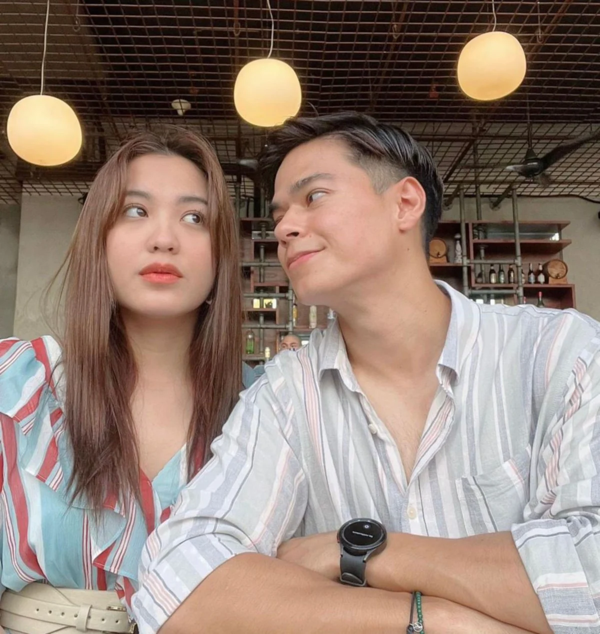 Bersama suami yang baru berkahwin tahun lepas