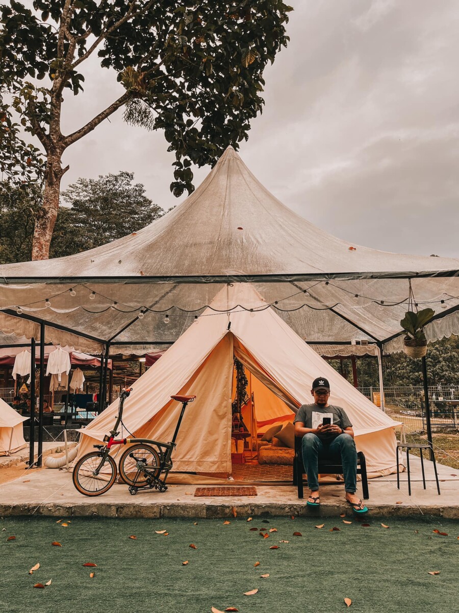 Lokasi menarik, tempat selesa dan moden. Jom glamping kat sini