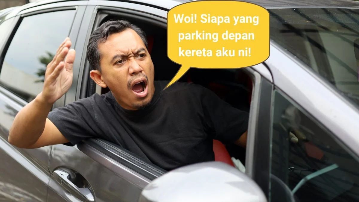 Kalau nak double park, tolong tinggalkan nombor telefon!