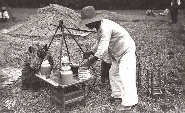 Peniaga cendol waktu dulu-dulu