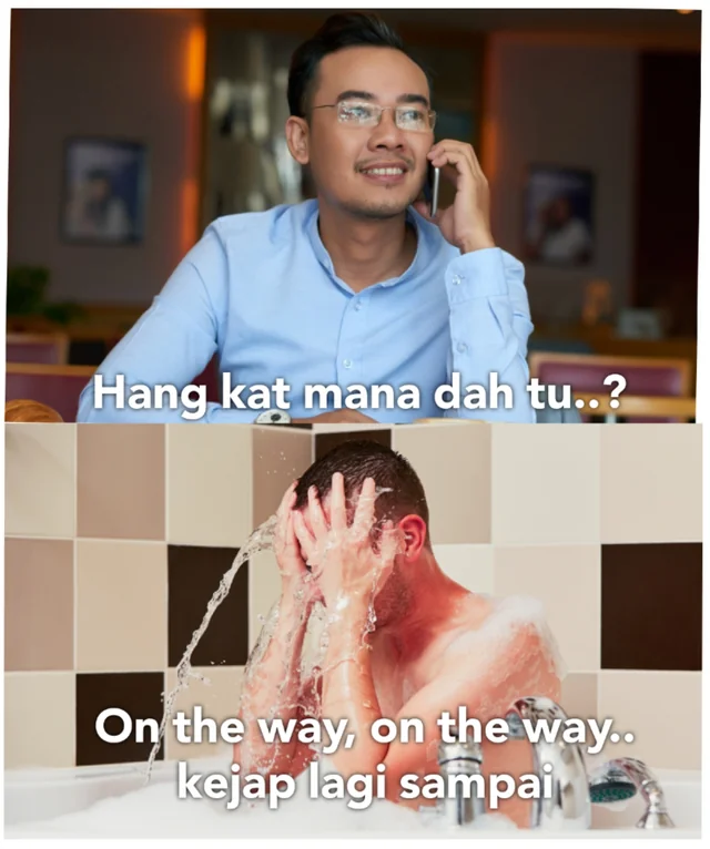 Situasi tipikal orang Malaysia sahaja faham