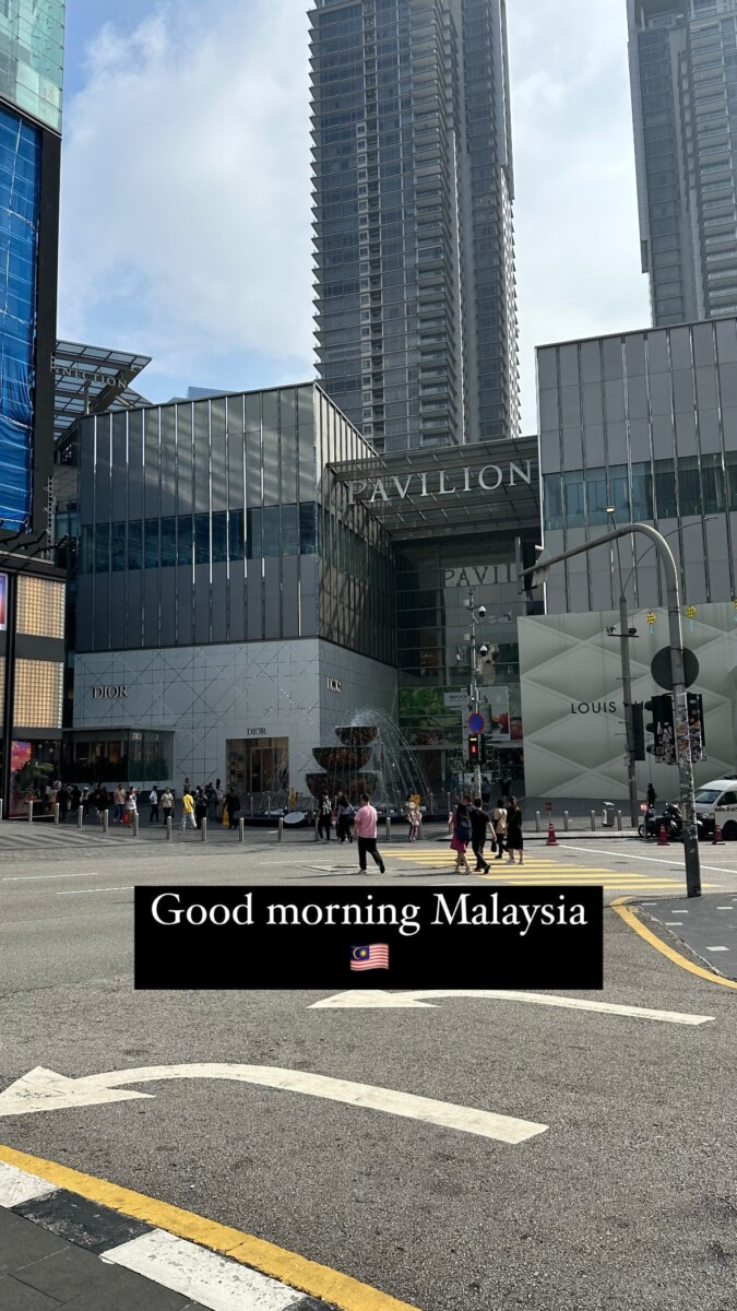Hari pertama Zak berada di Malaysia