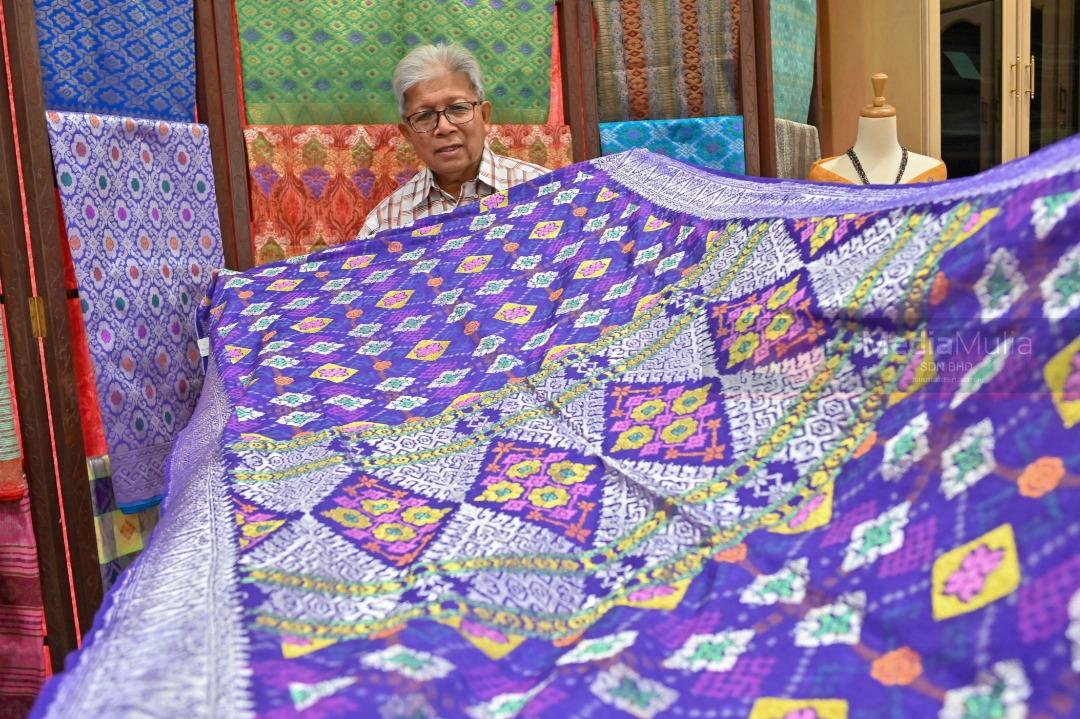 Songket merupakan warisan turun temurun dapat memberikan perbezaan darjat