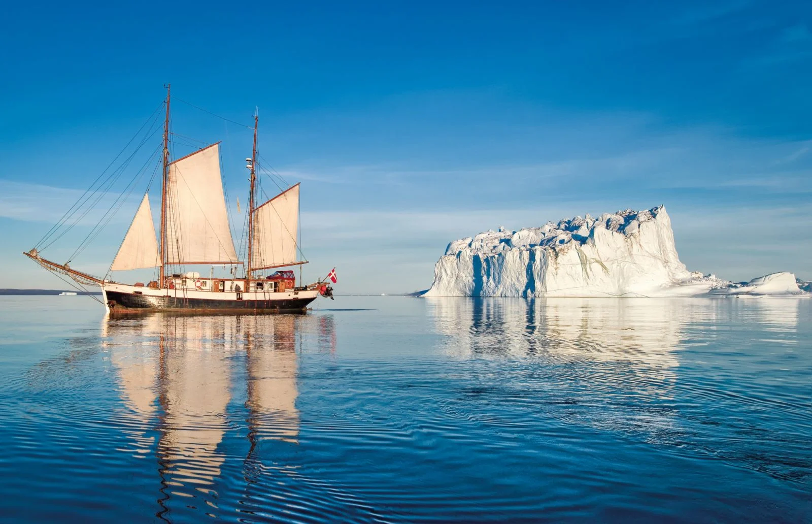 Beliau juga telah belayar ke Antartika