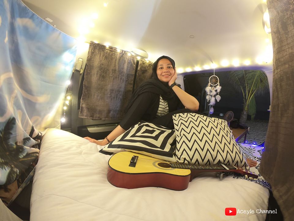 Ingin pergi mengembara, Farah Nabila ambil keputusan untuk ubah suai Myvi miliknya