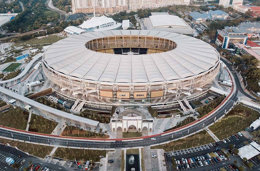 Stadium Nasional Bukit Jalil yang terkenal