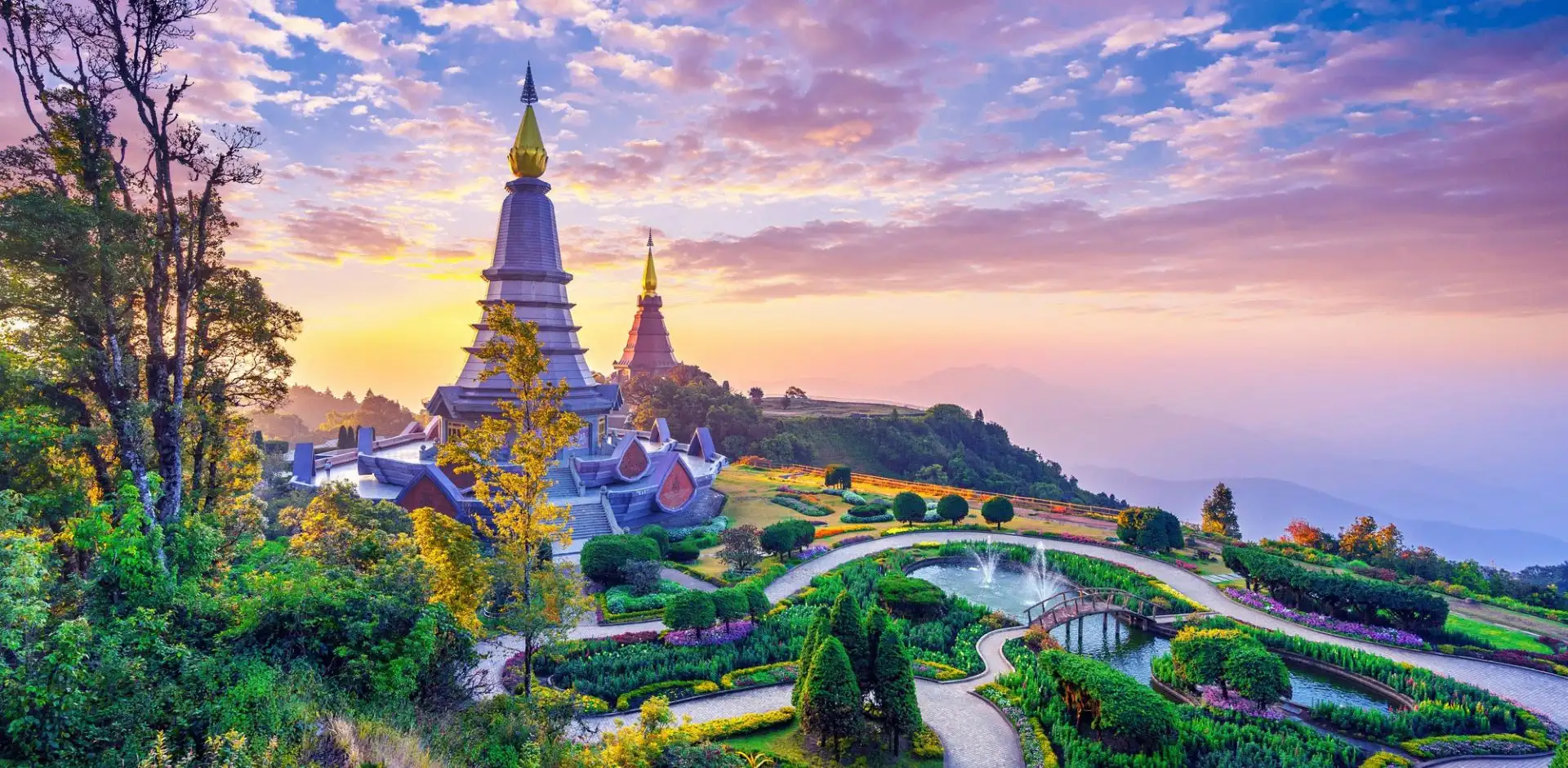 Terletak di Utara Thailand, ada banyak tempat anda boleh teroka di sini