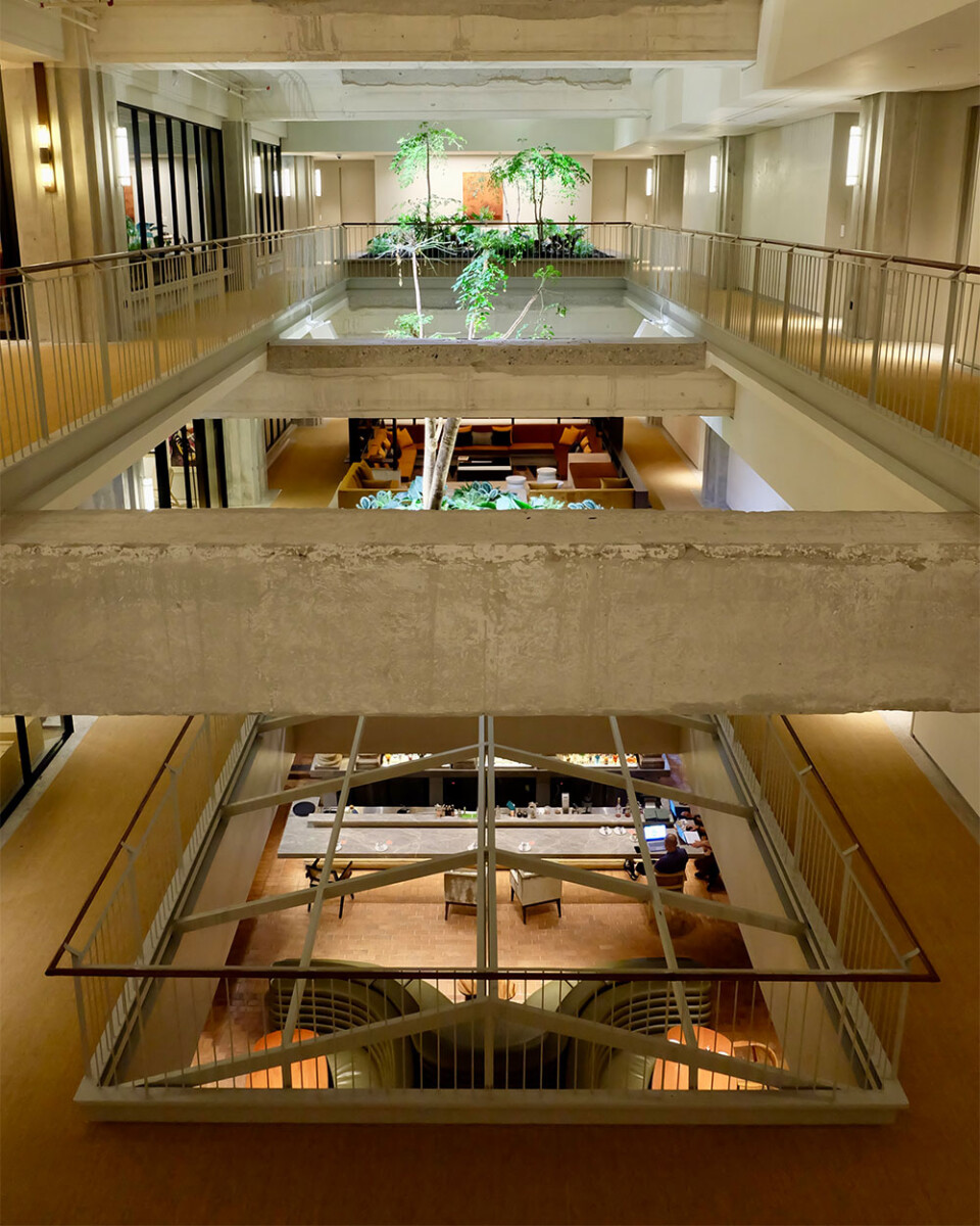 Setiap ruang dihasilkan ialah sentuhan daripada arkitek tempatan