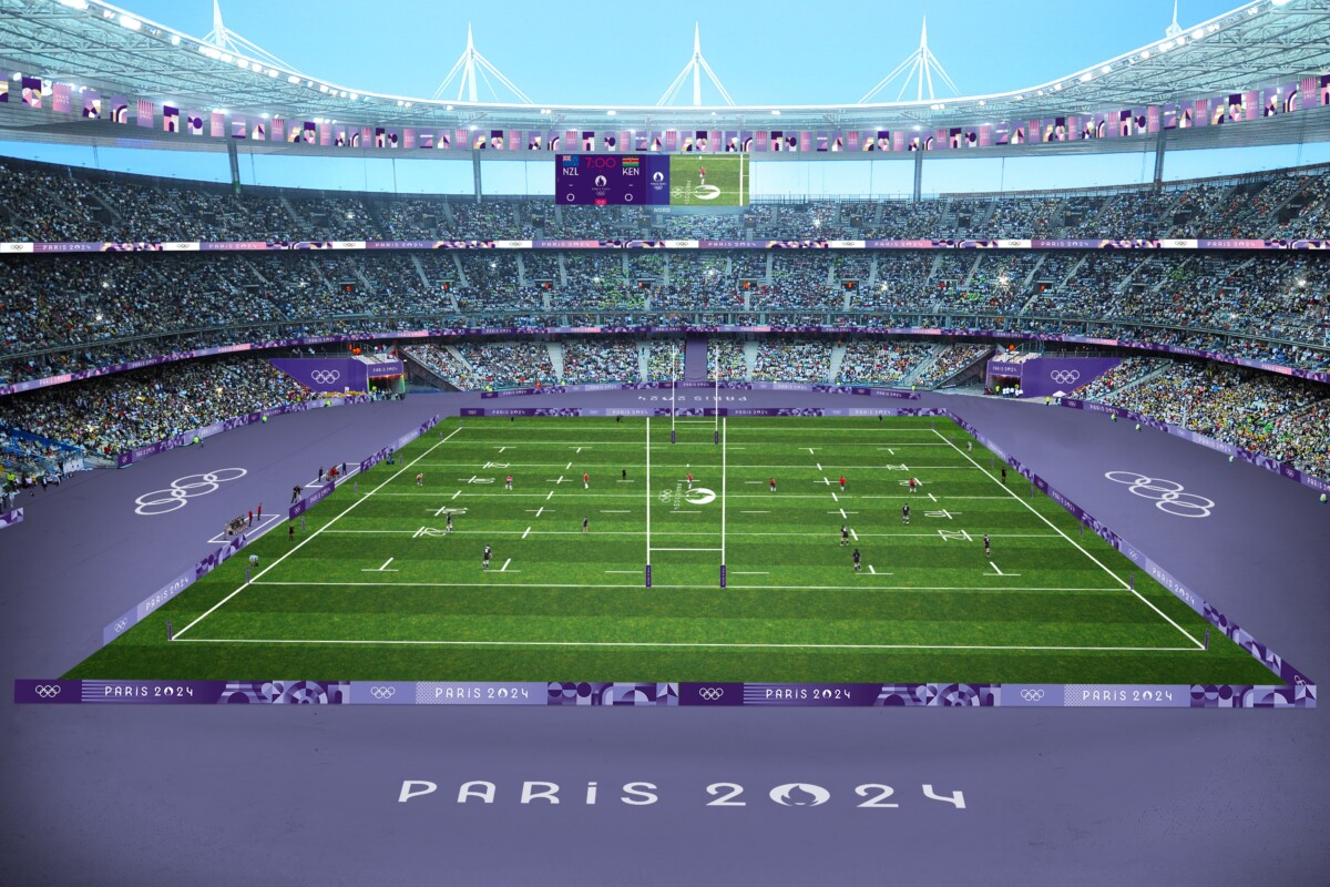 Wah cantik betul warna ungu trek balapan untuk tahun ini