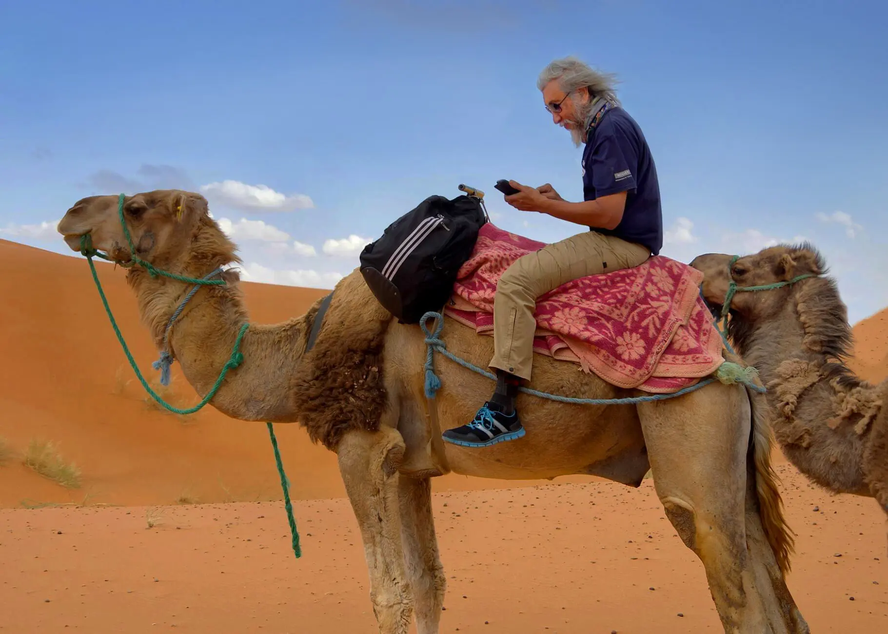 Dalam 24 tahun, beliau telah jelajah 120 buah negara