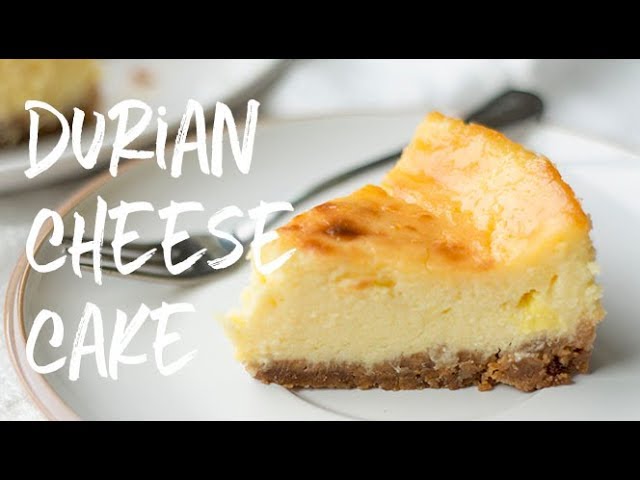 Rasa keju dan durian memang kombo terbaik!