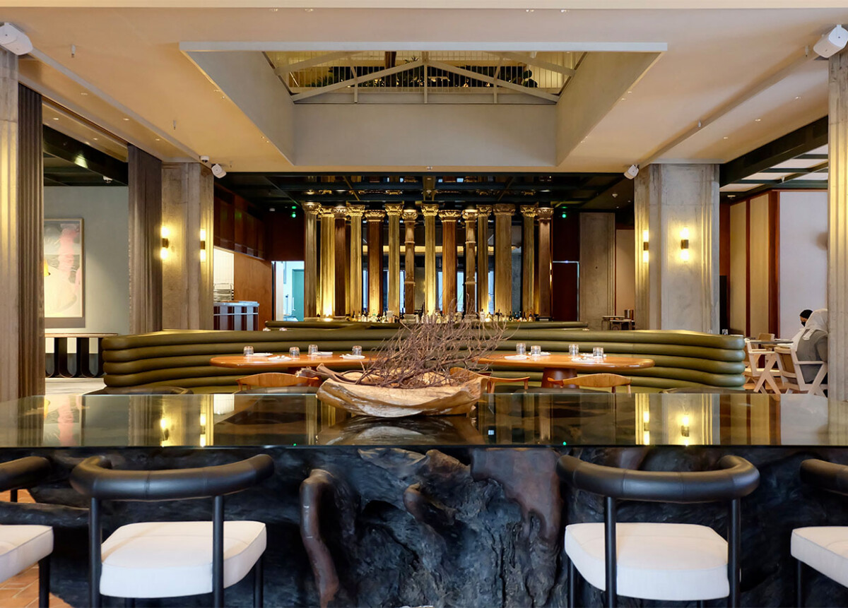 Raw Kitchen Hall, restoran dalam Else turut diberikan sentuhan seni