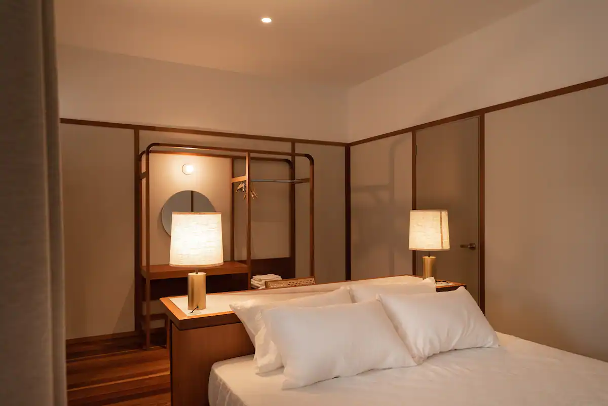 Ruang bilik yang sangat minimalis, sungguh unik