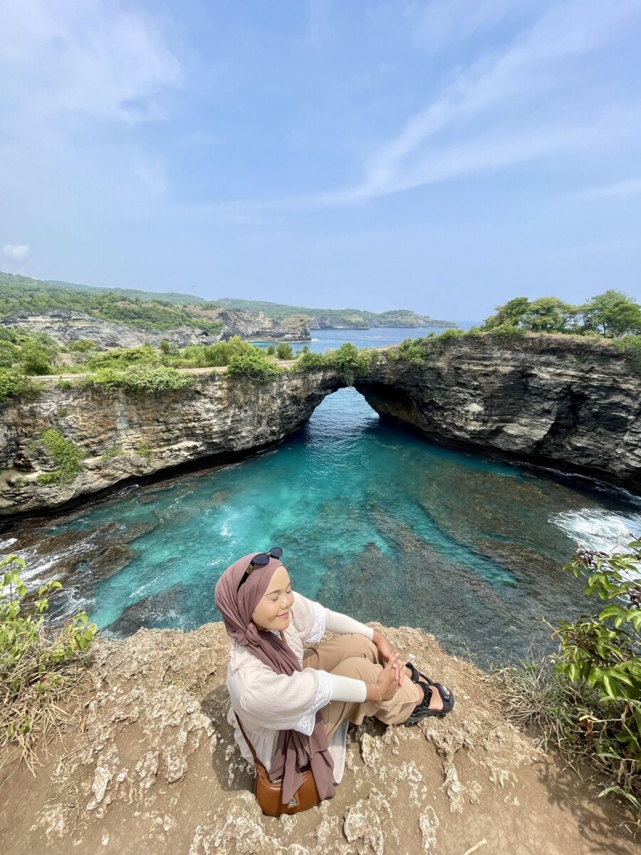 Lambakkan pelancong yang ingin melihat kecantikan Bali, gambar sekadar hiasan