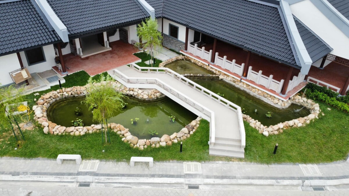 Siap ada taman ibarat istana maharaja Cina