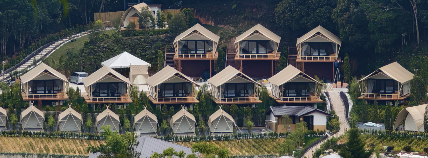 Menawarkan pemandangan Cameron Highland yang begitu menakjubkan