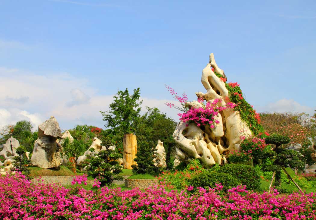 Antara taman yang tercantik di Thailand tau