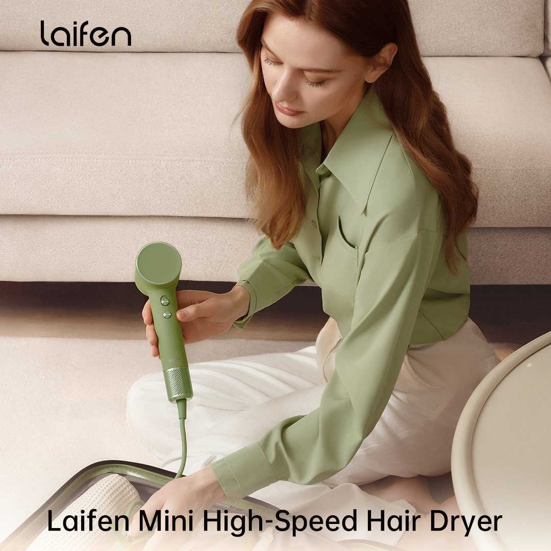 Tak kisah pendek atau panjang rambut anda, Laifen MINI pasti mengeringkannya