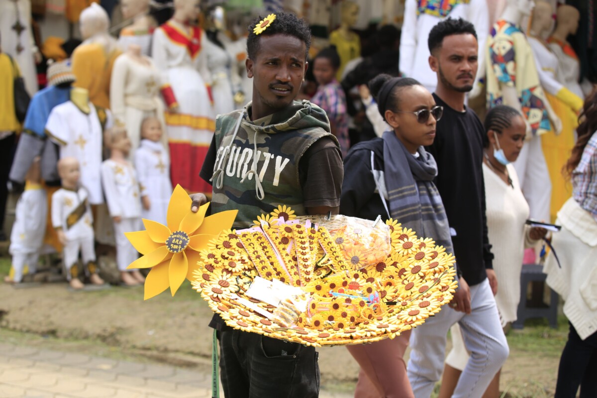 Bunga meskel menjadi simbol masuknya Tahun Baru