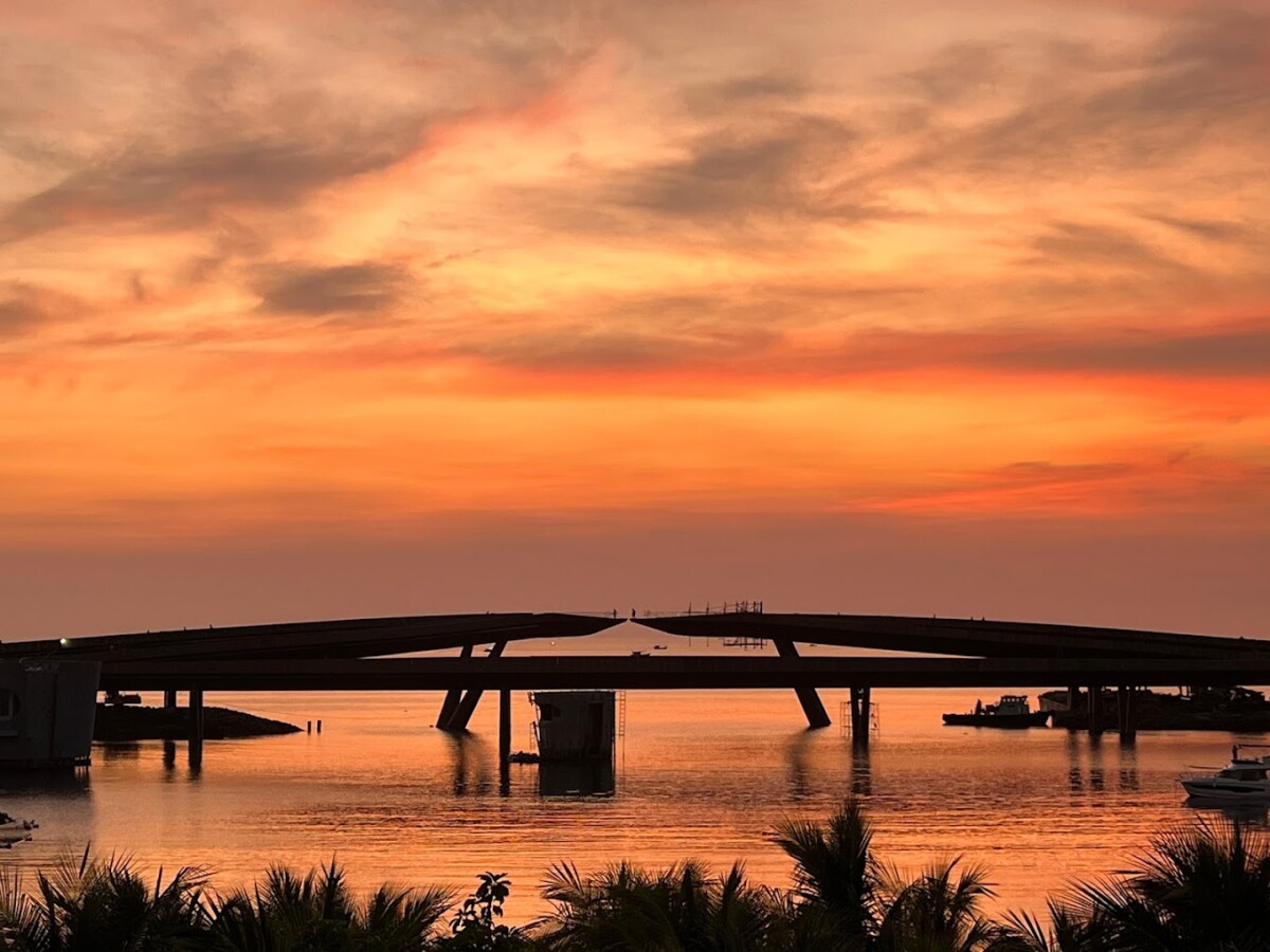 Cantik betul Kiss Bridge! 