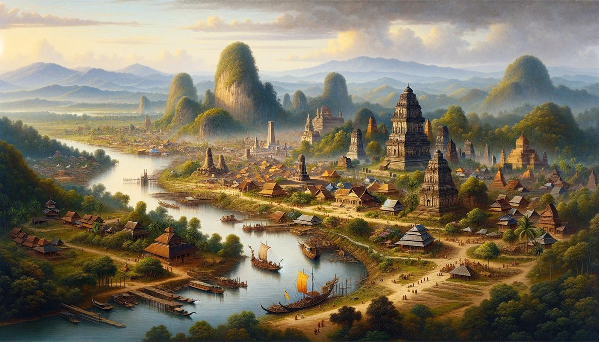 Gambaran ilustrasi rupa kerajaan Kedah-Perlis