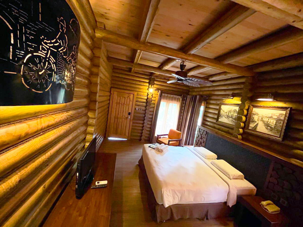 Setiap bilik lengkap dengan kemudahan terkini