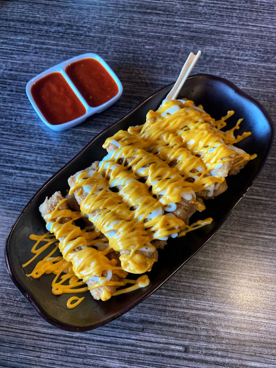 Varian moden menampilkan cheese untuk beri rasa berlemak