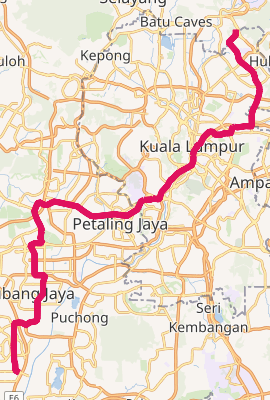 Laluan Kelana Jaya menghubungkan kepada banyak shopping mall terkemuka