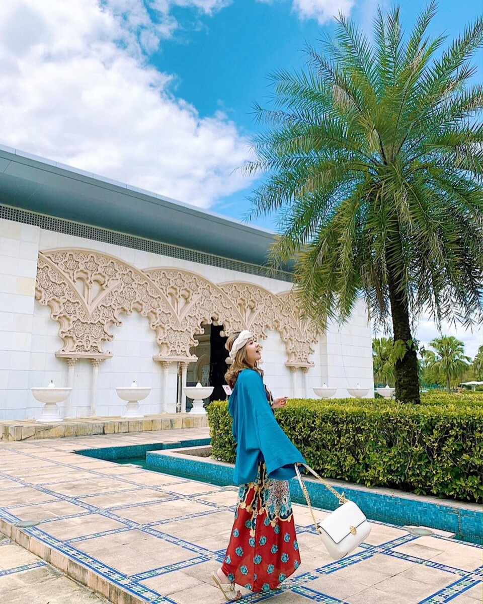 Menjadi tarikan utama sentiasa jadi spot ootd di sini