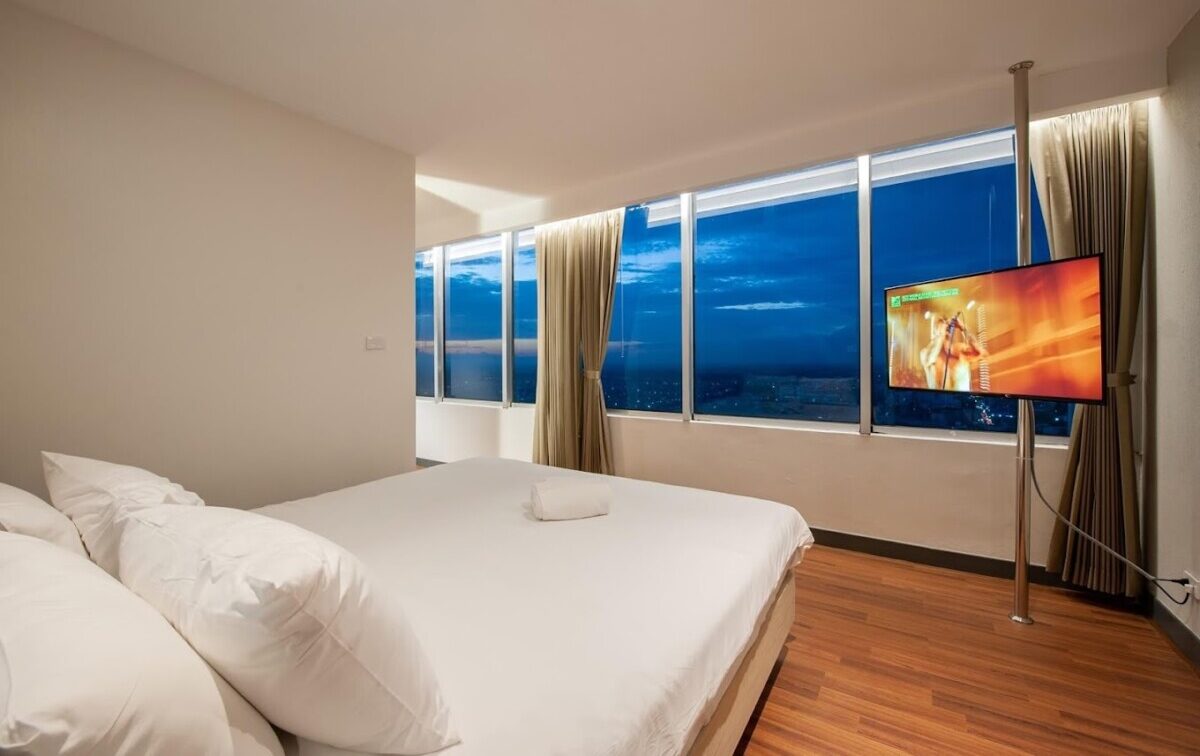 Hotel ini dikatakan menawarkan pemandangan Hatyai paling cantik