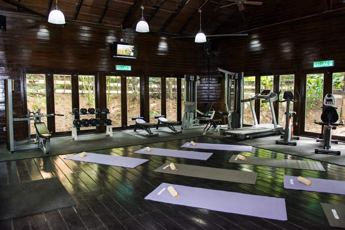 Resort ini turut menawarkan gim