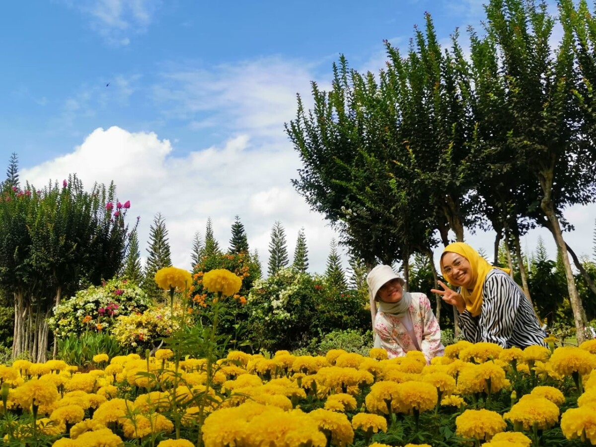 Ia juga spot cantik untuk amik ootd