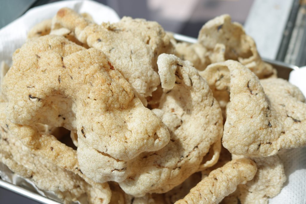 Keropok Kering pula nipis dan rangup