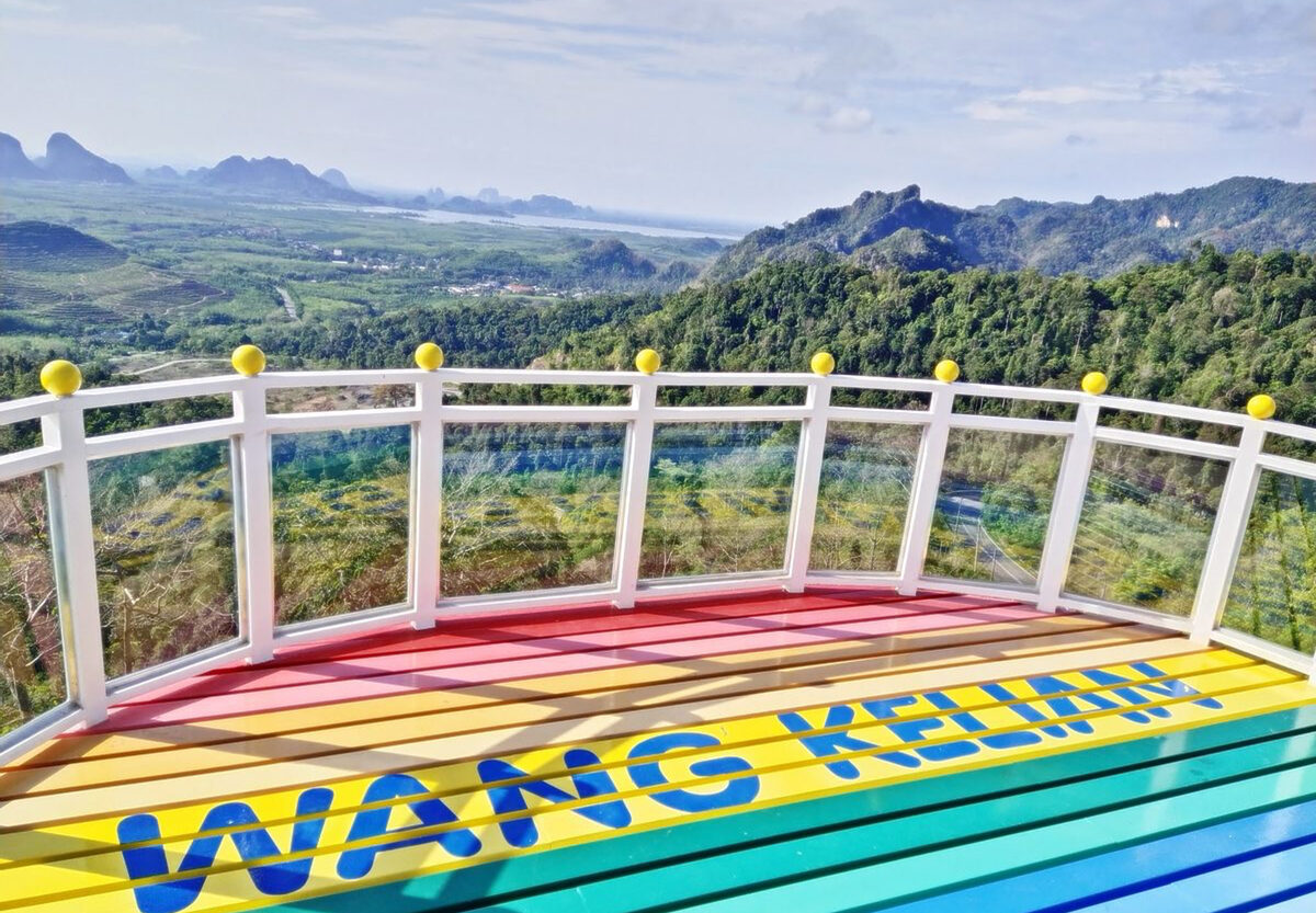 View point yang popular menjadi tarikan utama di sini