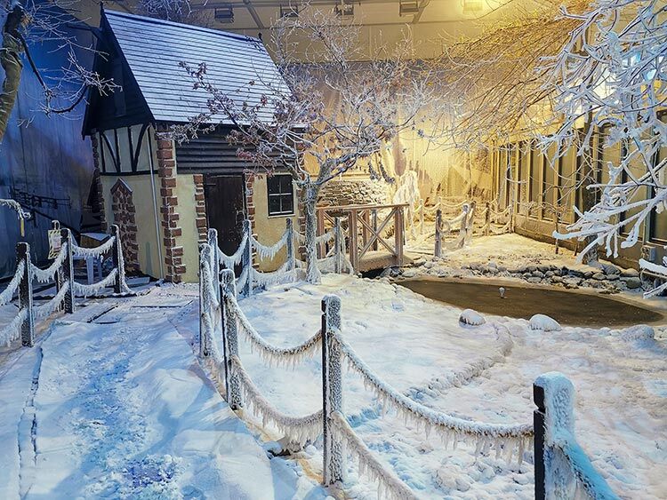 Rumah 4 musim menawarkan pengunjung pengalaman 4 musim berbeza, contohnya seperti musim sejuk