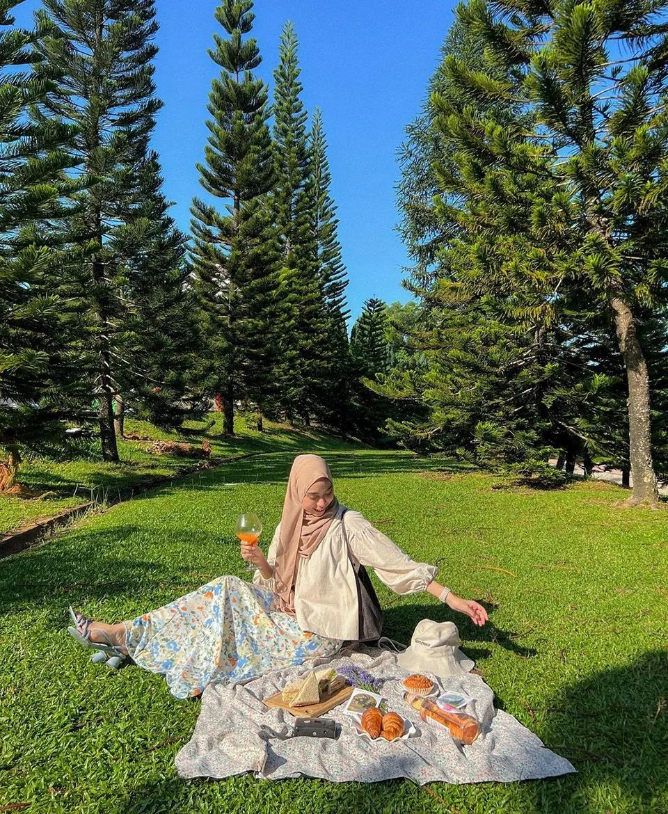 Untuk ke sini jangna lupa pakai kasut selesa