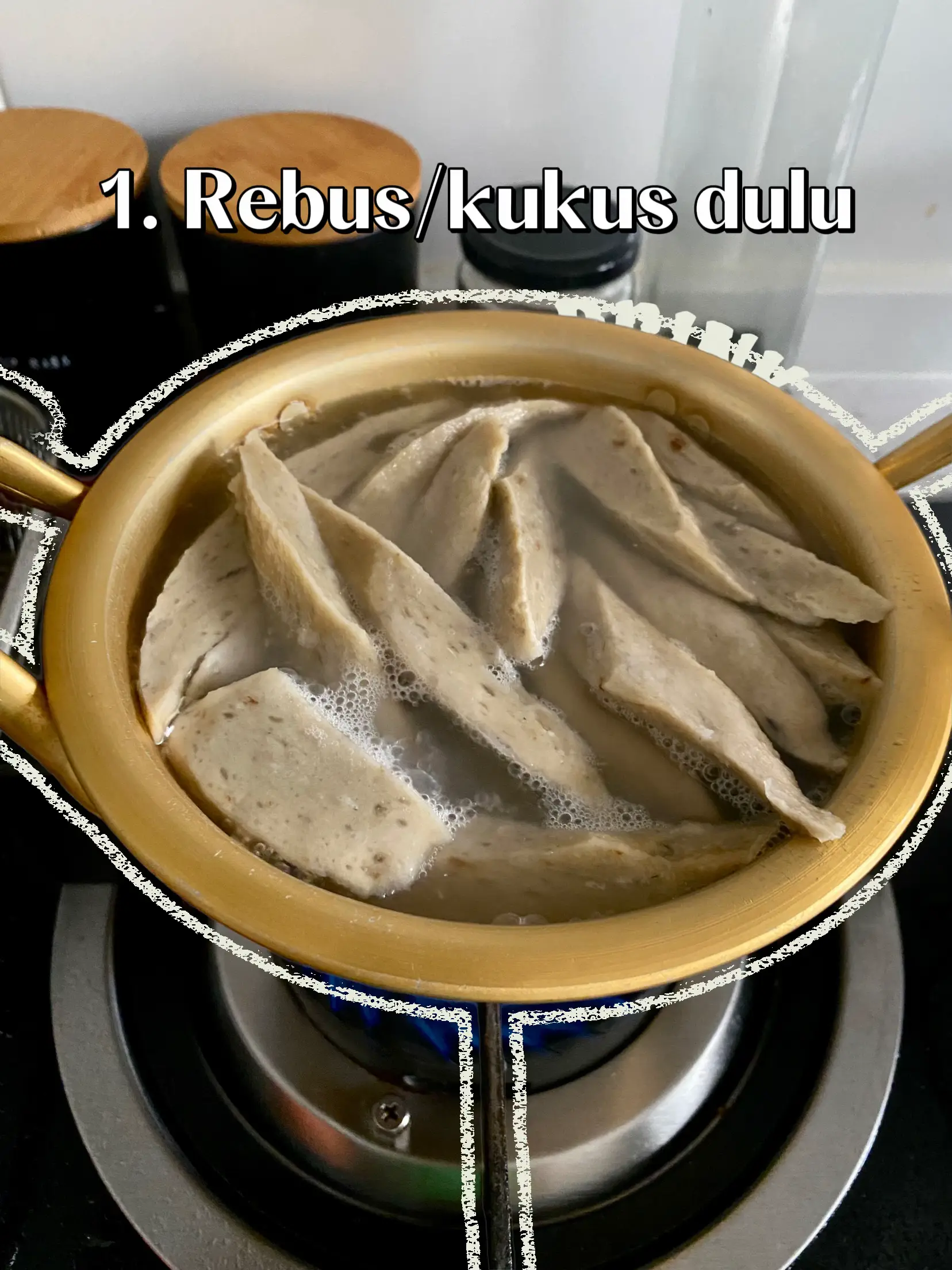 Orang pantai timur gemar makan versi rebus