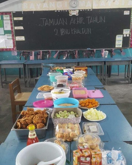 Jamuan sekolah akhir tahun, rindu betul