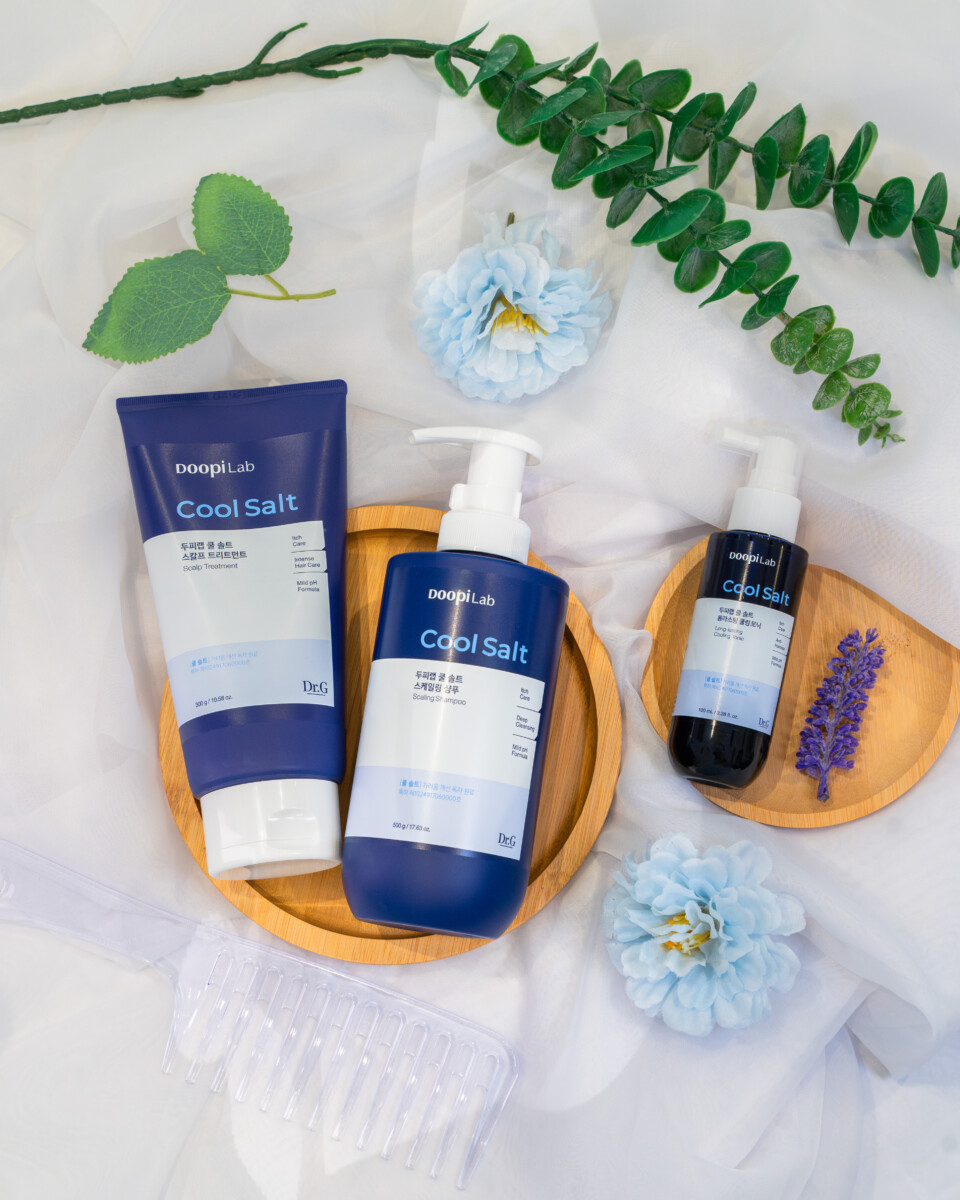 Kulit kepala sensitif? DR.G Doopi Lab Cool Salt adalah penyelesaiannya! 