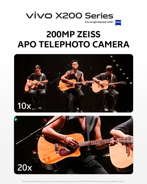 Zoom Jauh, Gambar Tetap Stabil! Kamera 200MP ZEISS APO memastikan kejelasan luar biasa walaupun dalam pergerakan pantas.