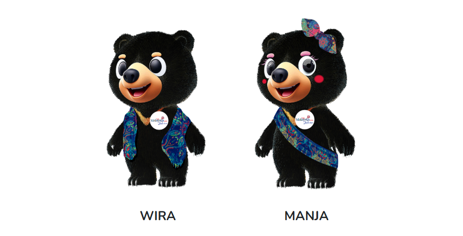 Maskot Wira & Manja