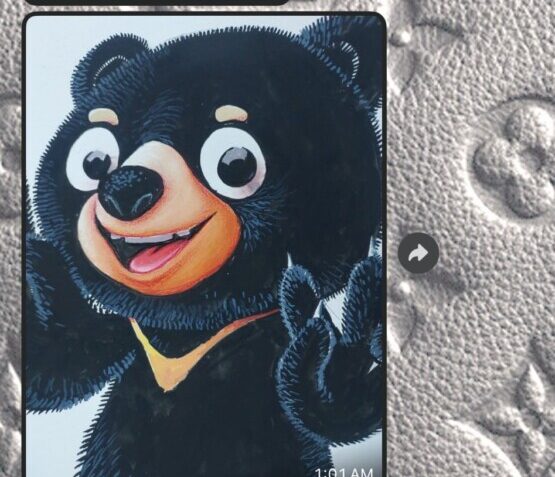 Lukisan Awal Yang Dilukis Sehingga Menjadi Maskot