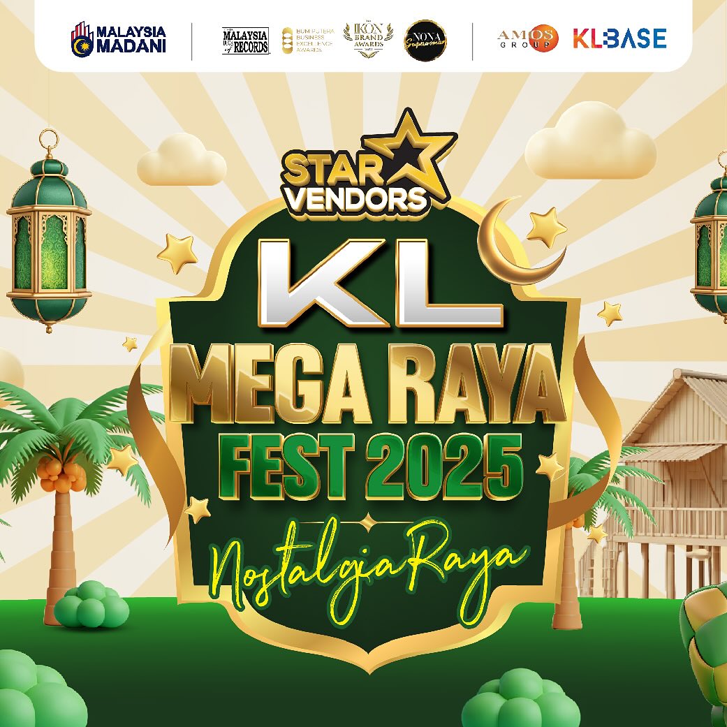 StarVendors bukan sekadar bazar Raya, tapi festival hiburan terbesar!